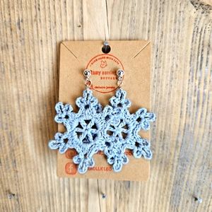 Handmade crochet earrings elegant earrings woven hoops accessories and jewelry